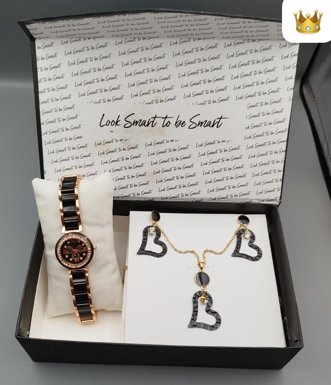 BRANDS WOMEN WATCHES SET +LOCKET SET