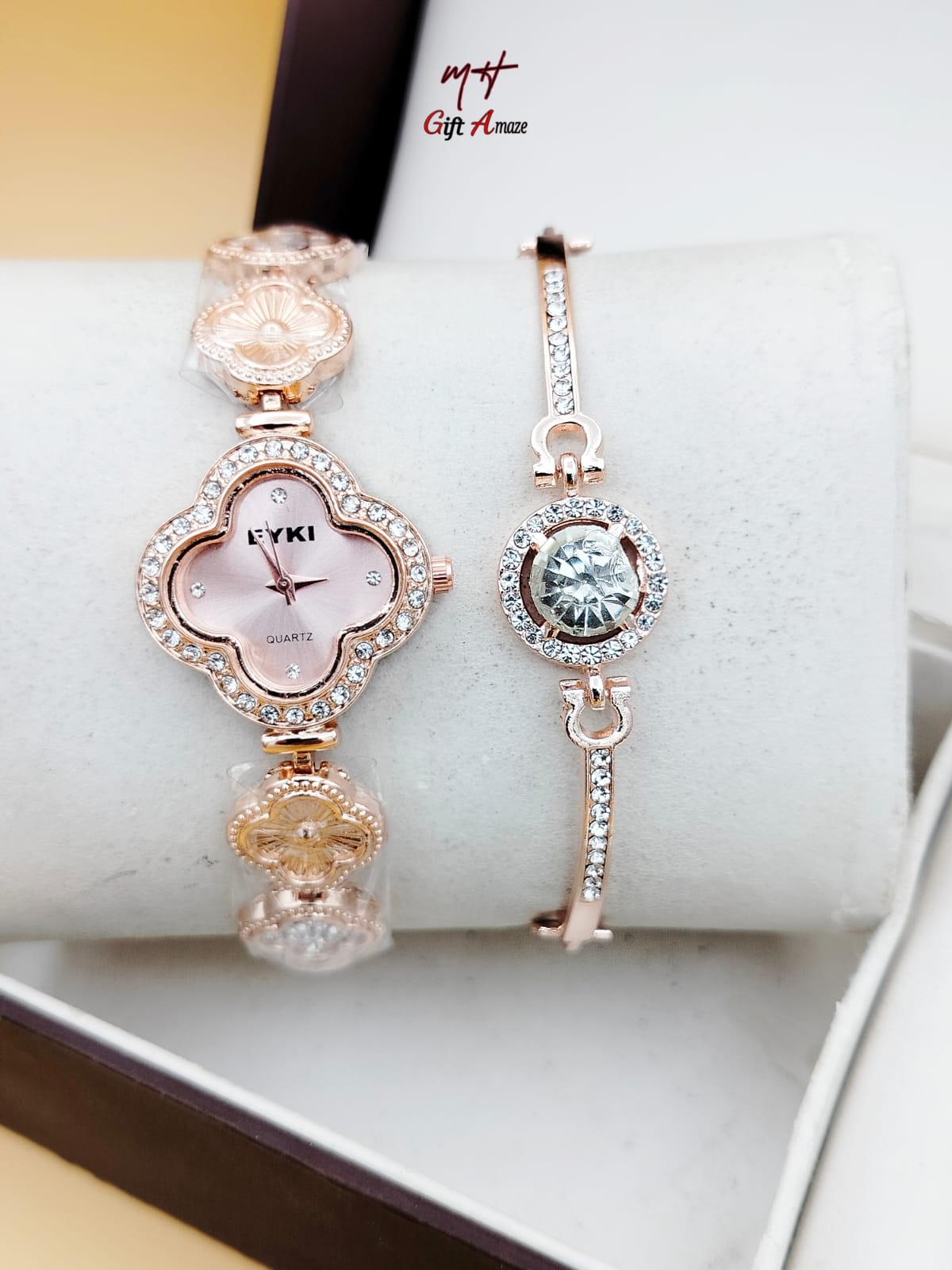 Eyki Ladies Jewellery Watch + Bracelet