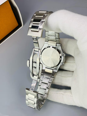 PATEK PHILIPPE stone case mens watch